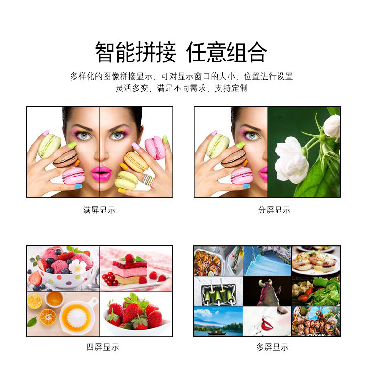 智能拼接，任意組合